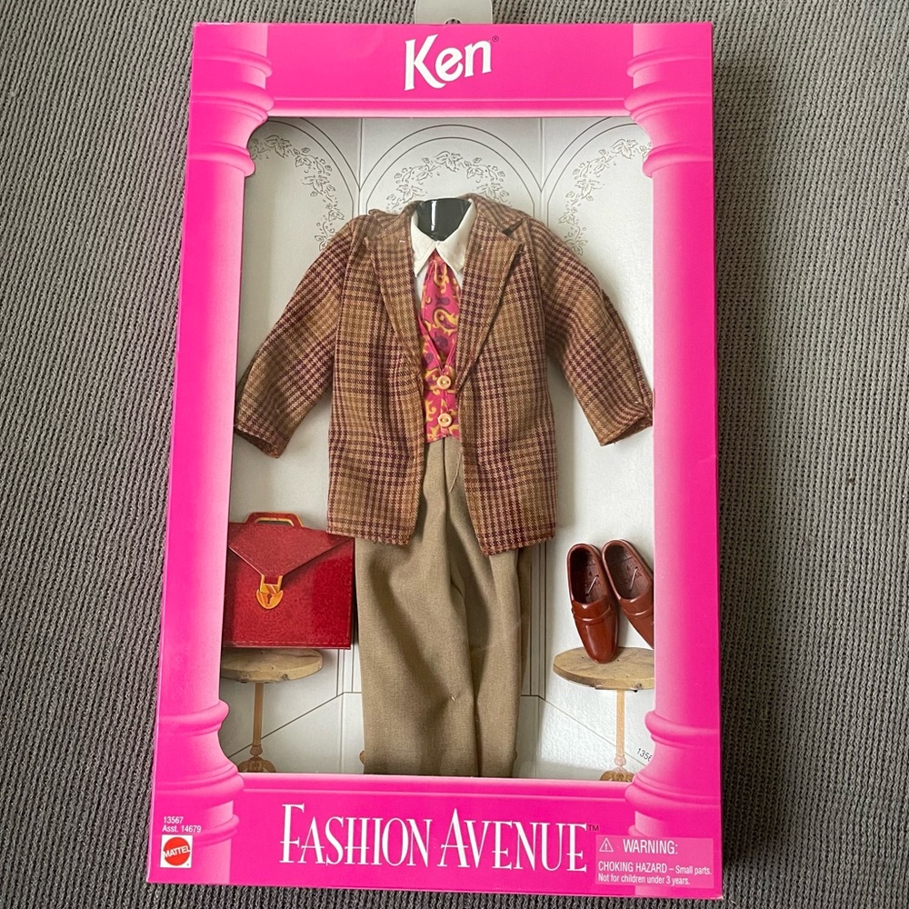 Barbie Fashion Avenue Collection Ken Outfit 1995 Mattel #13567 NRFB
